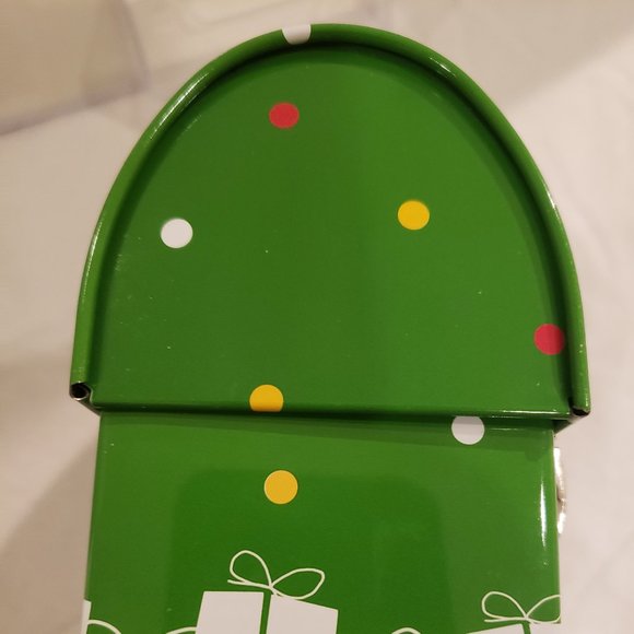 MINI LUNCHBOX - CHRISTMAS COOKIE TIN - SANTA and GIFTS - Picture 6 of 12